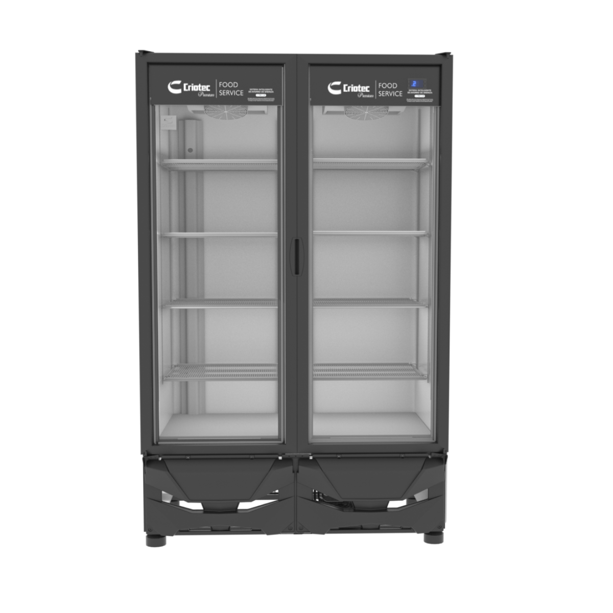 Enfriador Vertical 2 Puertas 42 ft³ | CFX-42