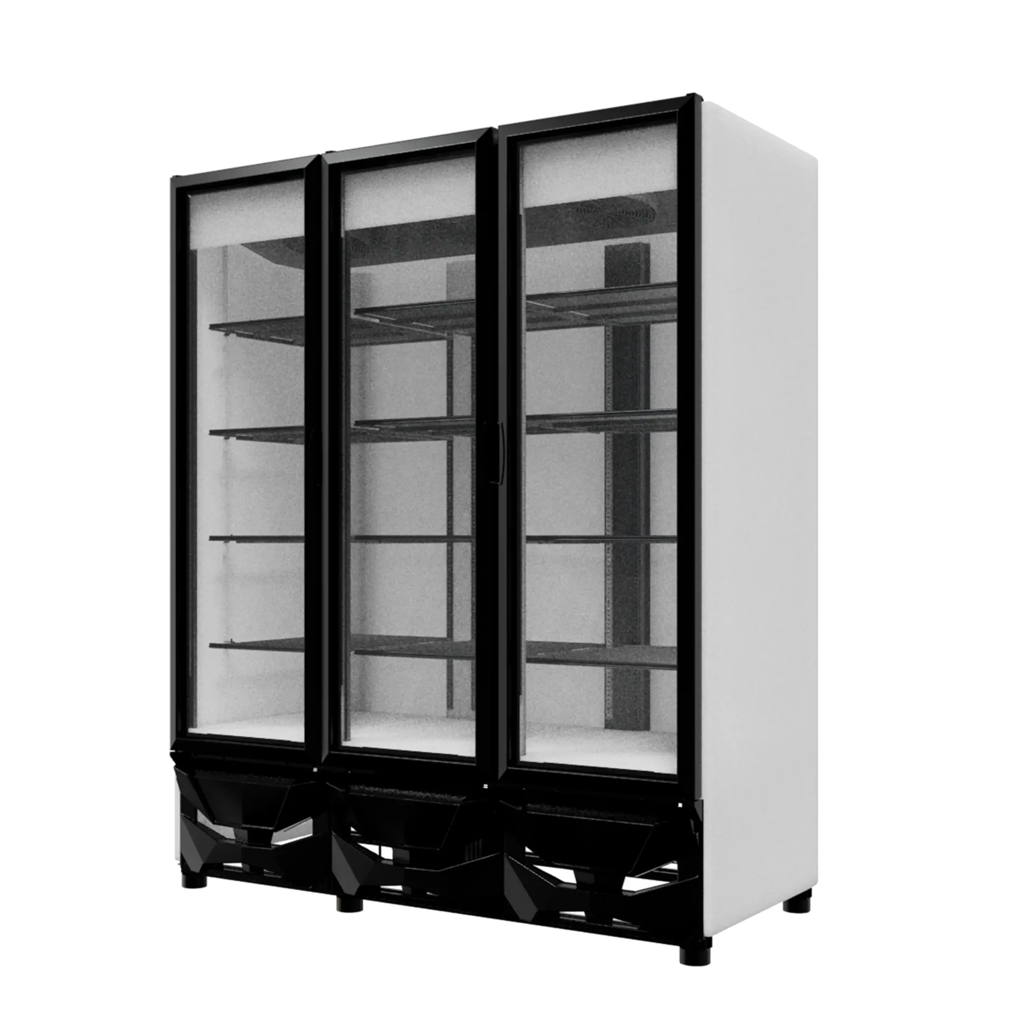 Enfriador Vertical 64 ft³ de 3 puertas