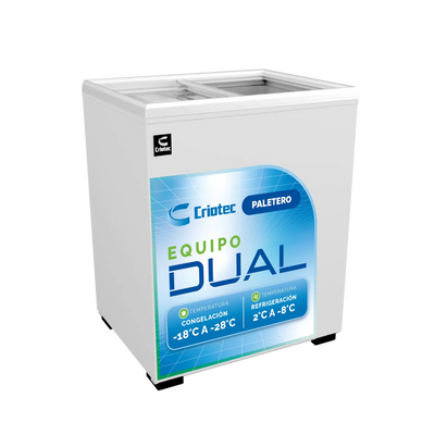 CCH-05 | Conservador de Congelados Dual de puertas corredizas de 5 ft³