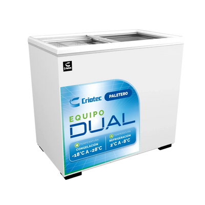 CCH-08 | Conservador de Congelados Dual Puertas Corredizas 8 ft³