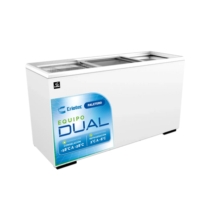 CCH-15 | Conservador de Congelados Dual Puertas Corredizas 15 ft³