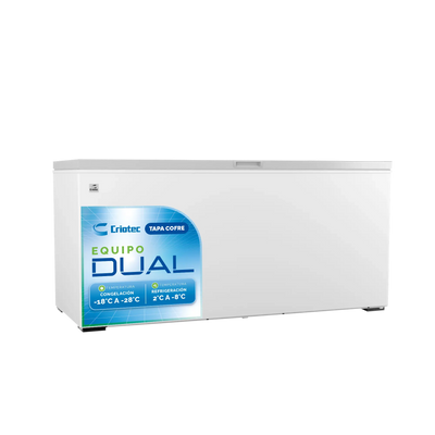 CTCC-25 AI | Conservador de Congelados Dual con puerta solida de Acero Inox. 25 ft³