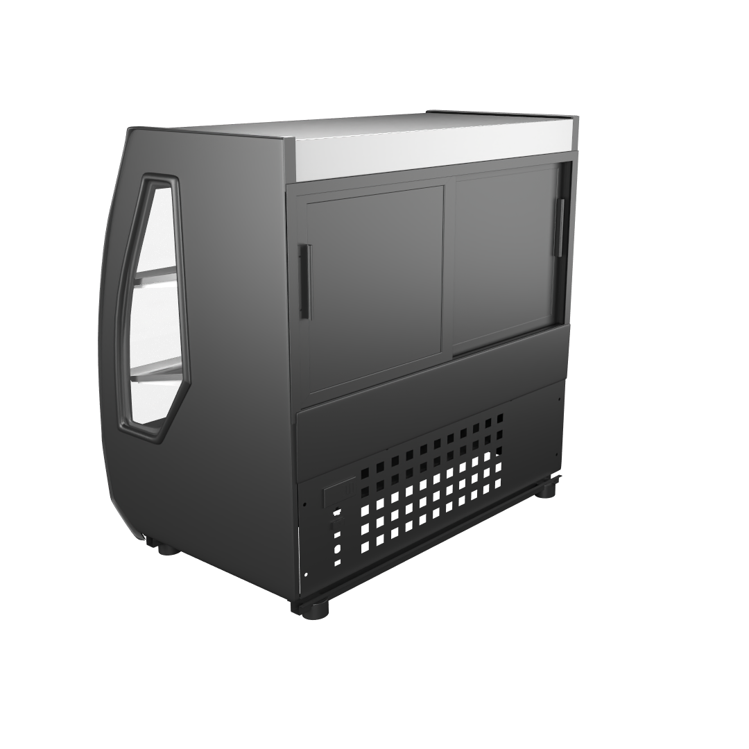 Vitrina Curva Refrigerada para Mostrador | VCC120