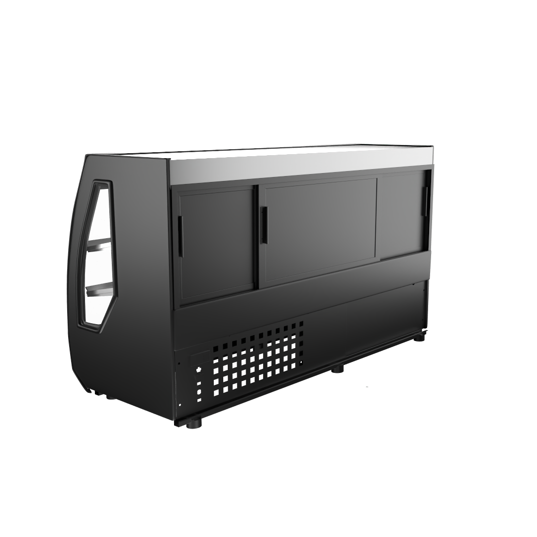 Vitrina Curva Refrigerada para Mostrador | VCC-200